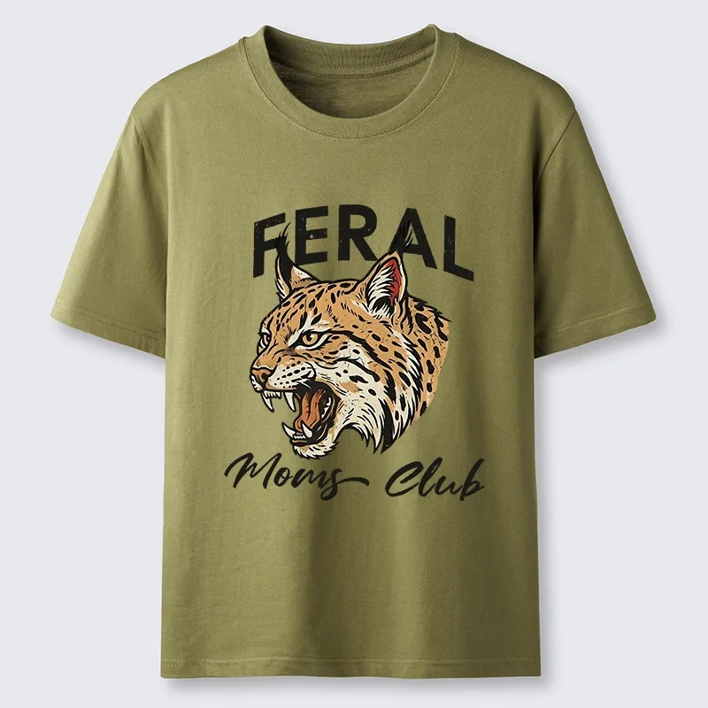 Tokyo-Tiger Lynx Roaring For Mom Power Classic T-Shirt