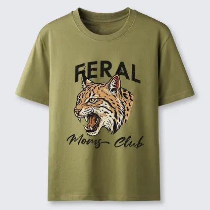 Tokyo-Tiger Lynx Roaring For Mom Power Classic T-Shirt