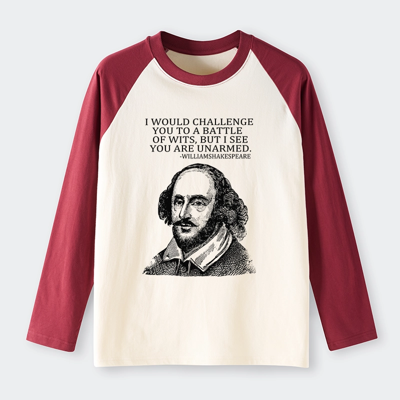 Tokyo-Tiger Your Intelligence Is Inferior To Mine Raglan Long Sleeve T-shirt