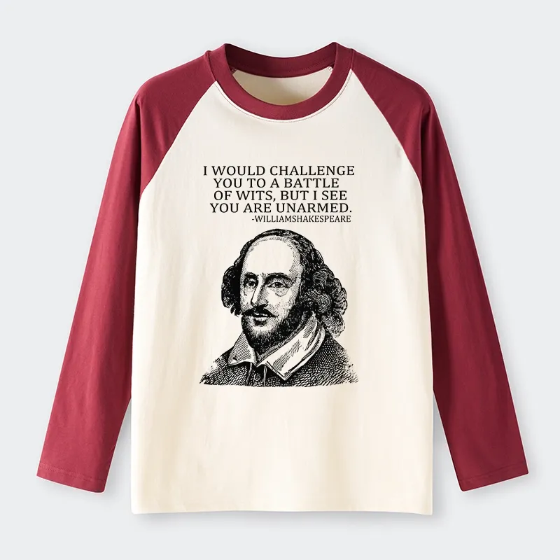 Tokyo-Tiger Your Intelligence Is Inferior To Mine Raglan Long Sleeve T-shirt