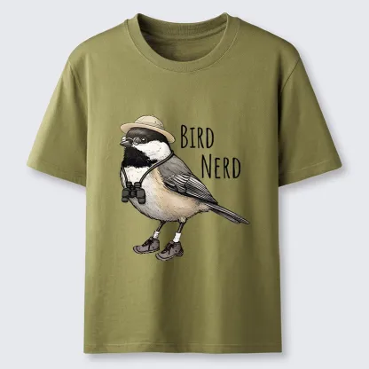 Tokyo-Tiger Bird Nerd Chickadee Explorer Classic T-Shirt