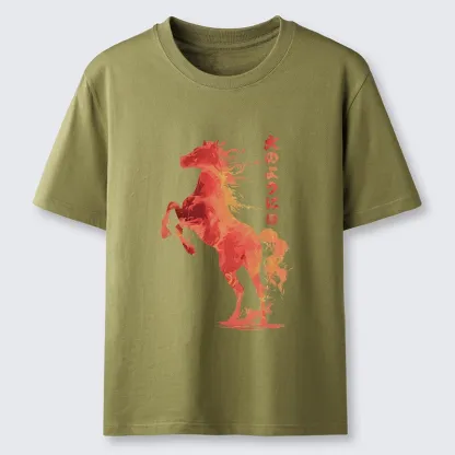 Tokyo-Tiger Fire Horse Japanese Art Classic T-Shirt