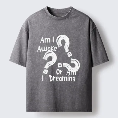 Tokyo-Tiger Mind Blown Awake Or Dreaming Washed T-Shirt