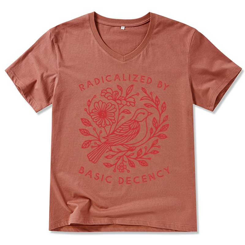 Tokyo-Tiger Pigeon That Was Moved V-Neck Classic T-Shirt