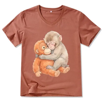 Tokyo-Tiger Poor Punch V-Neck Classic T-Shirt