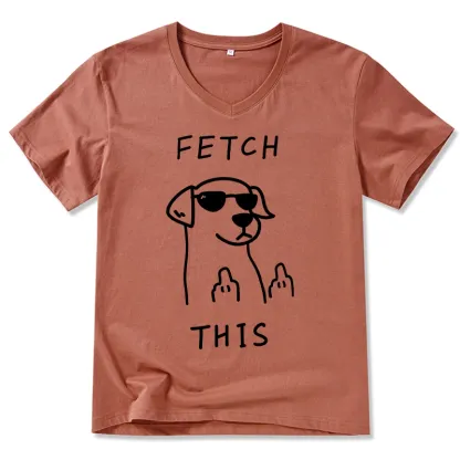 Tokyo-Tiger Rebellious Dog V-Neck Classic T-Shirt