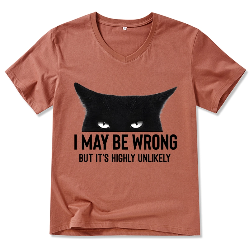 Tokyo-Tiger Cat Can Do No Wrong V-Neck Classic T-Shirt