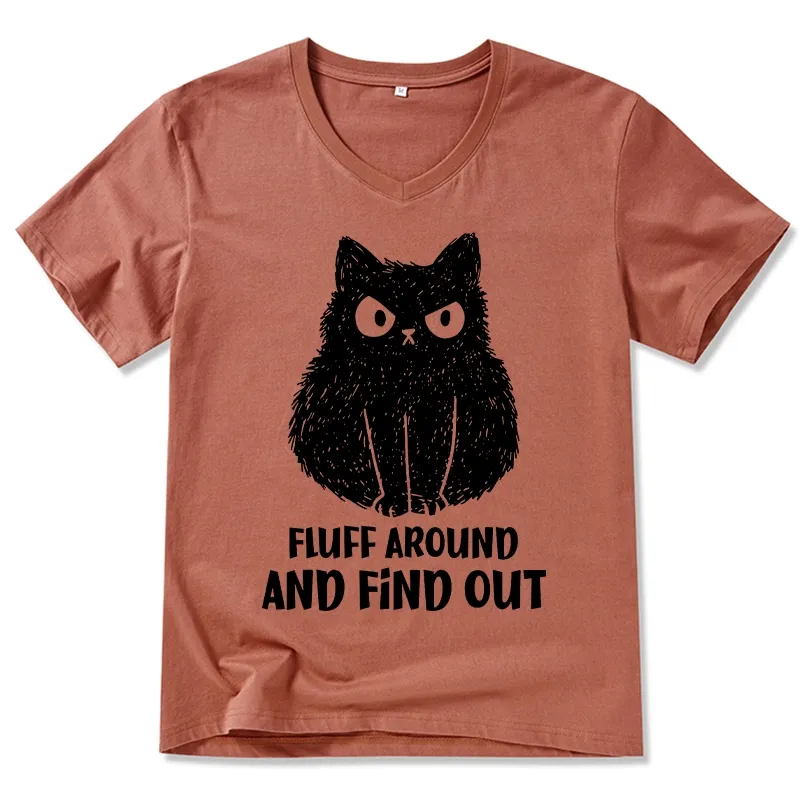 Tokyo-Tiger Consequences Of Fooling Around V-Neck Classic T-Shirt