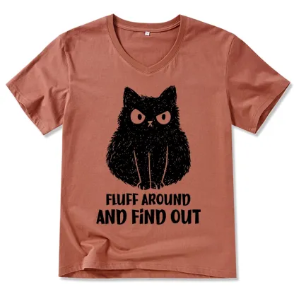 Tokyo-Tiger Consequences Of Fooling Around V-Neck Classic T-Shirt