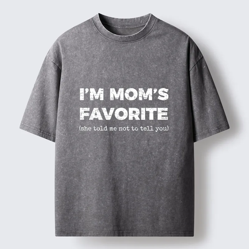 Tokyo-Tiger Mother's Day Jokes Washed T-Shirt