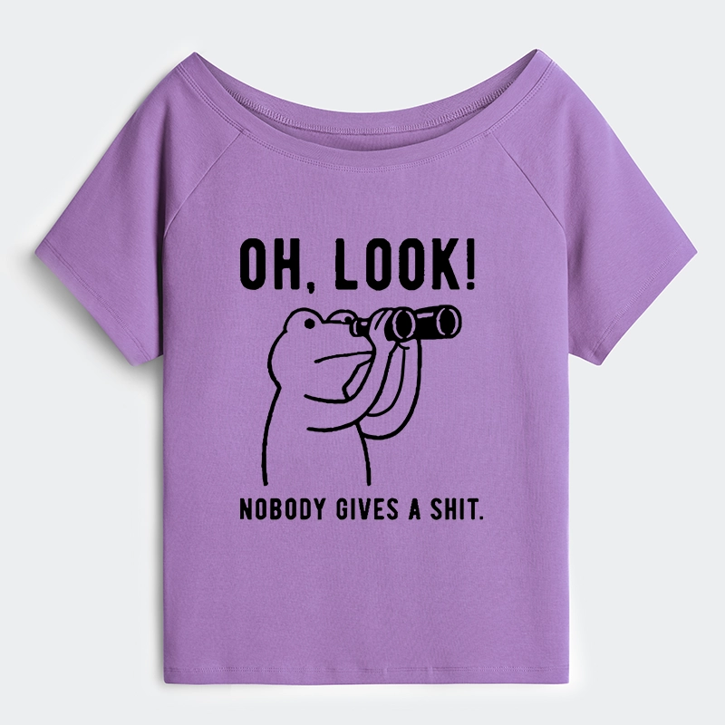 Tokyo-Tiger Frog of Indifference Off Shoulder T-Shirt