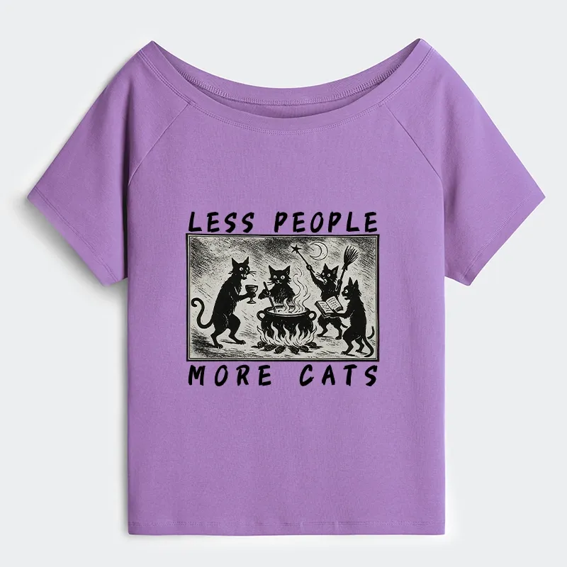 Tokyo-Tiger Cat Sacrifice Ceremony Off Shoulder T-Shirt