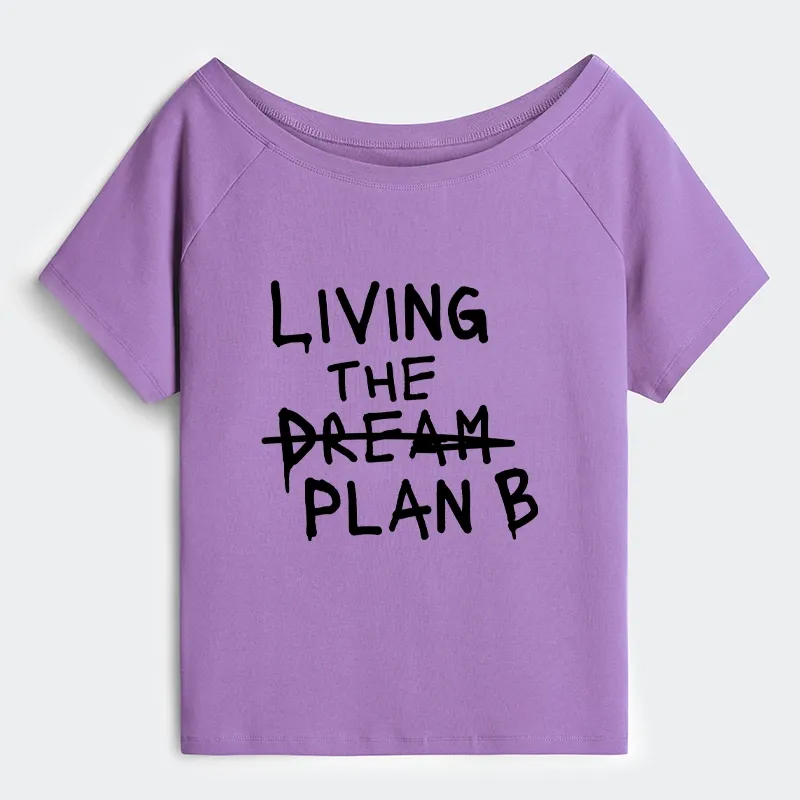 Tokyo-Tiger Implement Plan B Off Shoulder T-Shirt