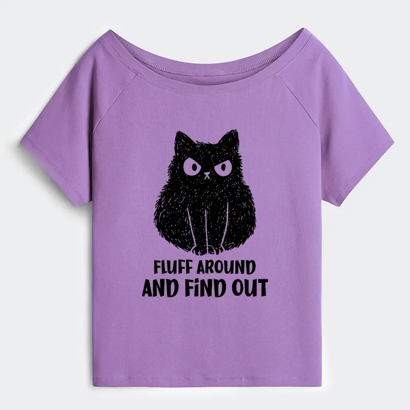 Tokyo-Tiger Consequences Of Fooling Around Off Shoulder T-Shirt