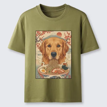Tokyo-Tiger Japanese Style Dog Ramen Meme Classic T-Shirt