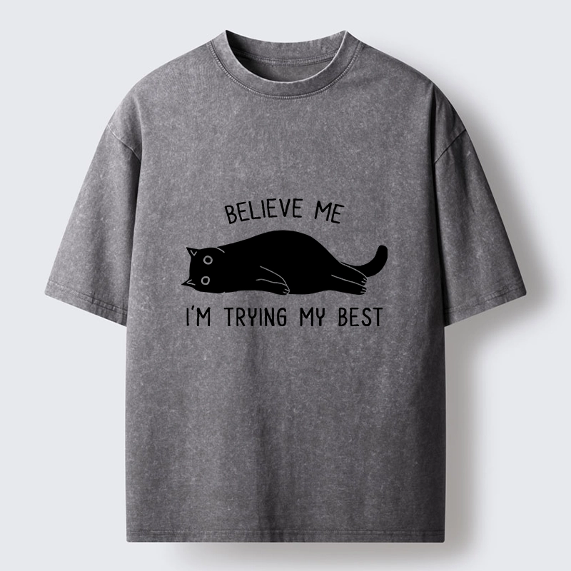 Tokyo-Tiger When Life Is Hard Nap First Washed T-Shirt