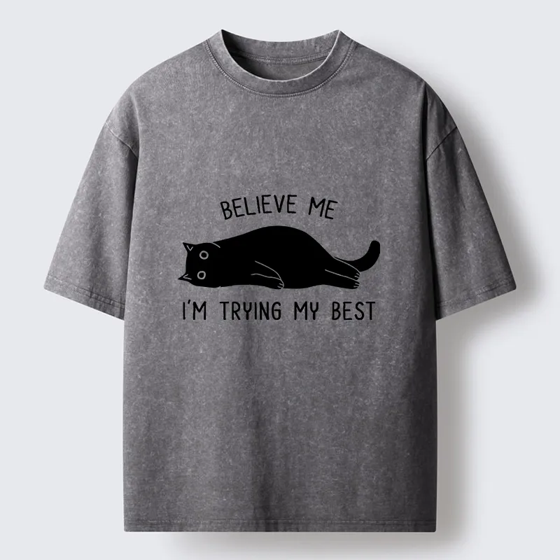 Tokyo-Tiger When Life Is Hard Nap First Washed T-Shirt