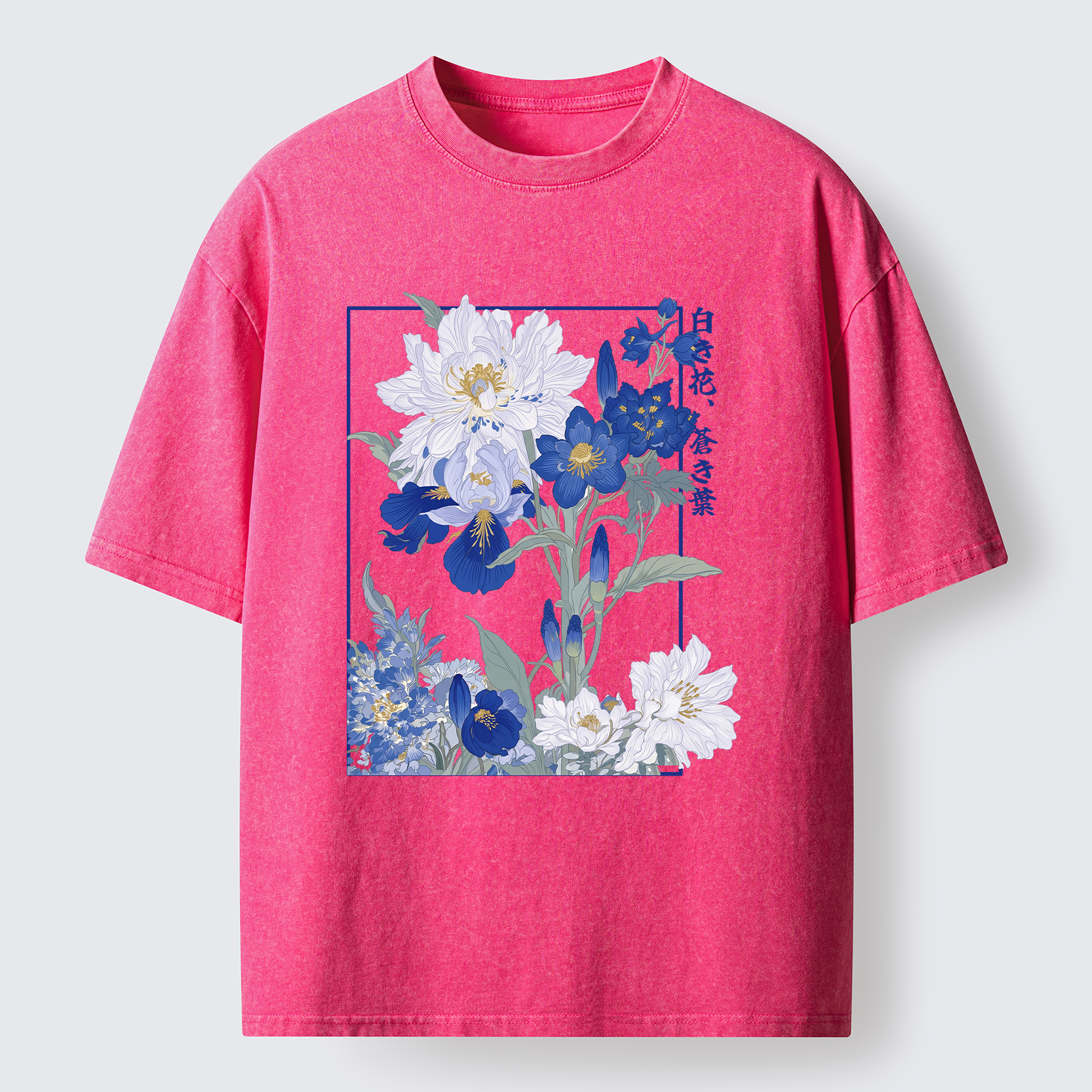 Tokyo-Tiger Blossoms Of The Firmament Washed T-Shirt
