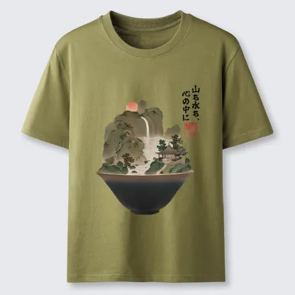 Tokyo-Tiger Bowl Of Zen Art Classic T-Shirt