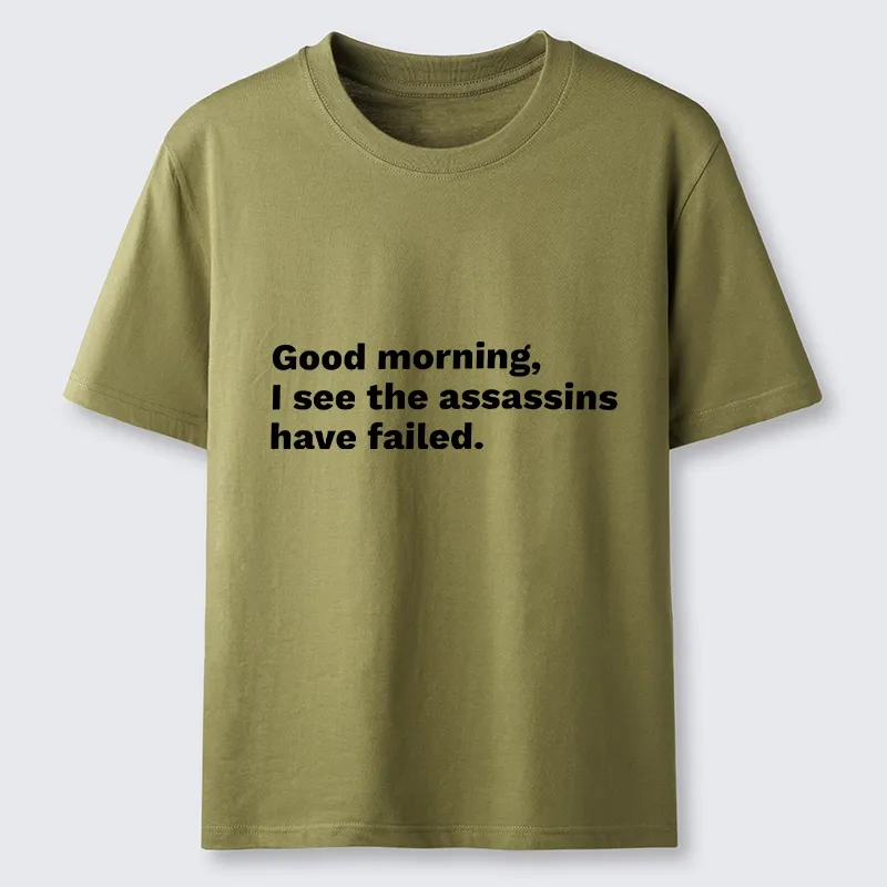 Tokyo-Tiger Assassins Failed Morning Quote Art Classic T-Shirt