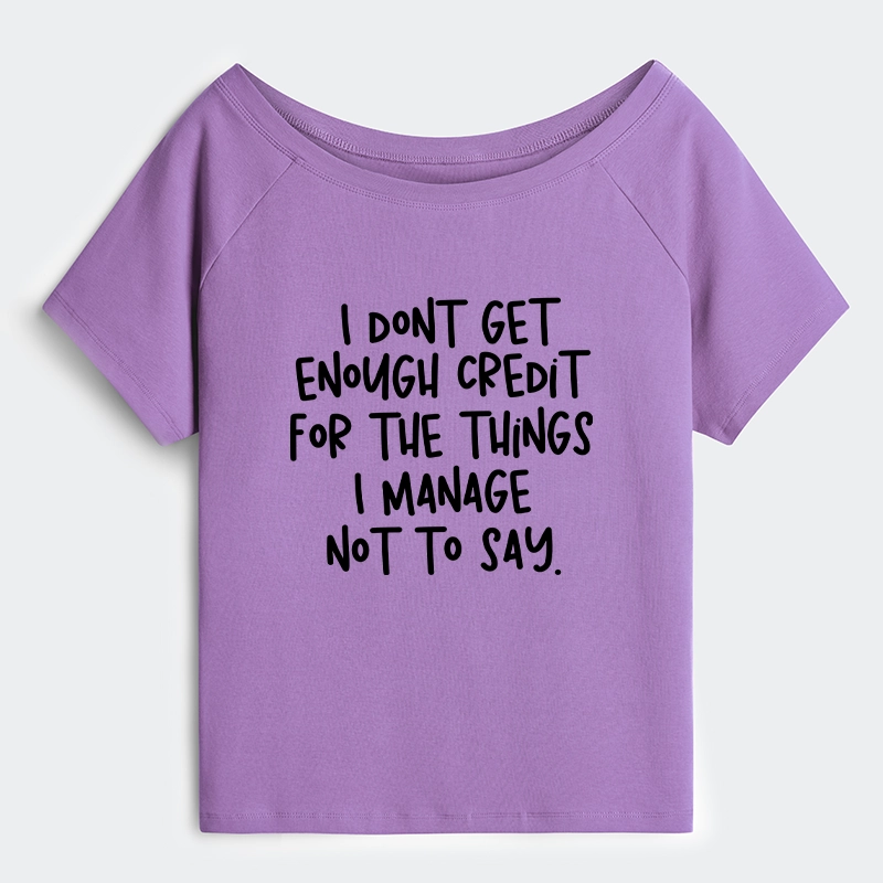 Tokyo-Tiger Saying No Is A Superpower Off Shoulder T-Shirt