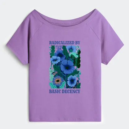 Tokyo-Tiger Pure Radicalism Off Shoulder T-Shirt