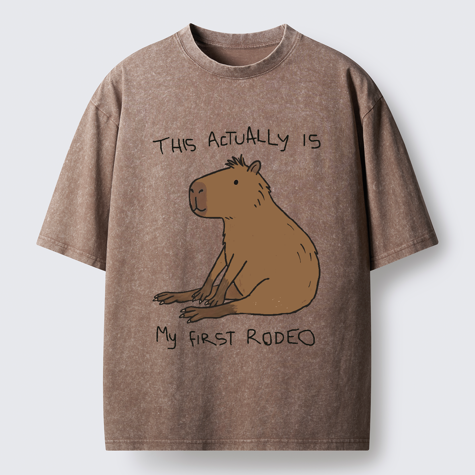 Tokyo-Tiger First Rodeo Capybara Washed T-Shirt