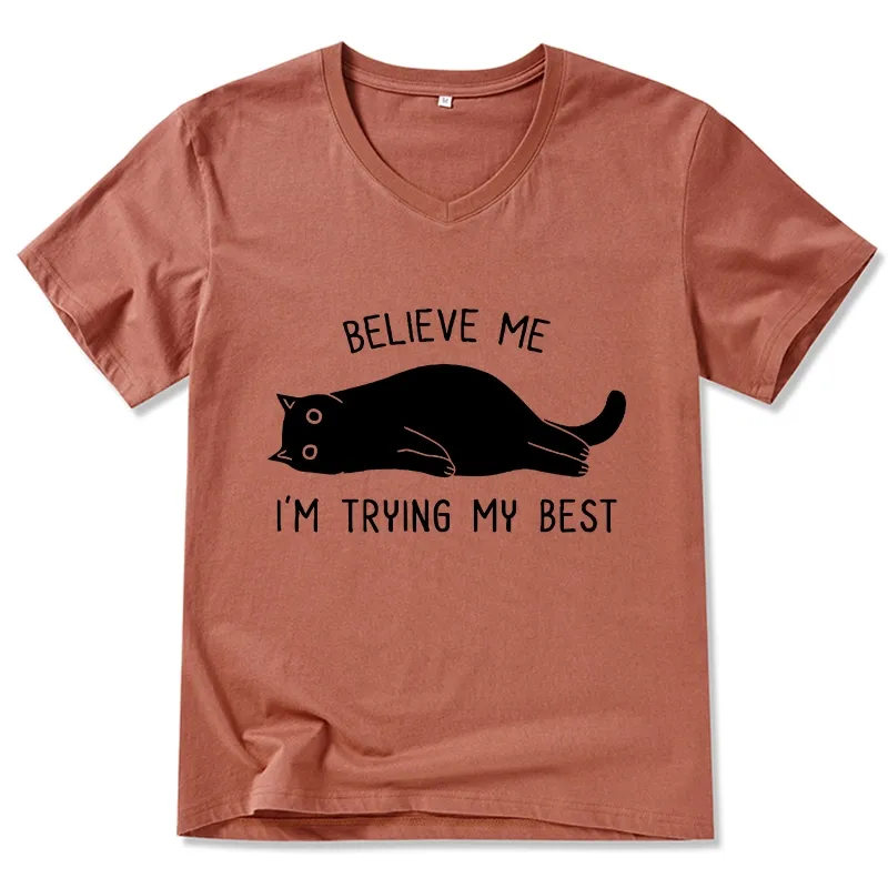 Tokyo-Tiger When Life Is Hard Nap First V-Neck Classic T-Shirt