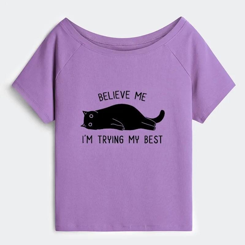 Tokyo-Tiger When Life Is Hard Nap First Off Shoulder T-Shirt Sale