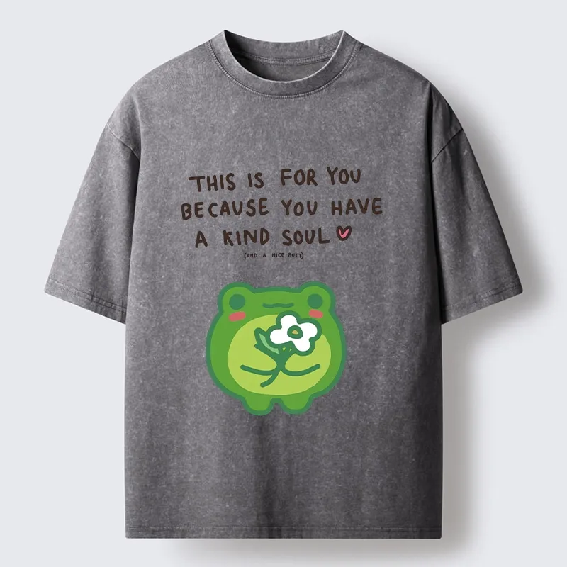 Tokyo-Tiger Cute Frog Has A Nice Gift Washed T-Shirt