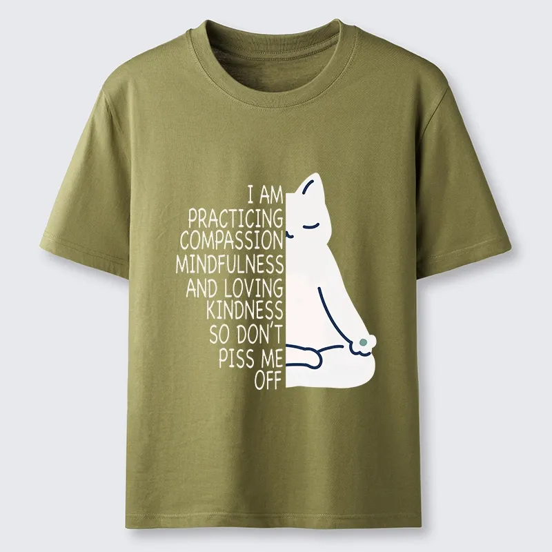 Tokyo-Tiger Calm Black Cat With Anger Issues Classic T-Shirt