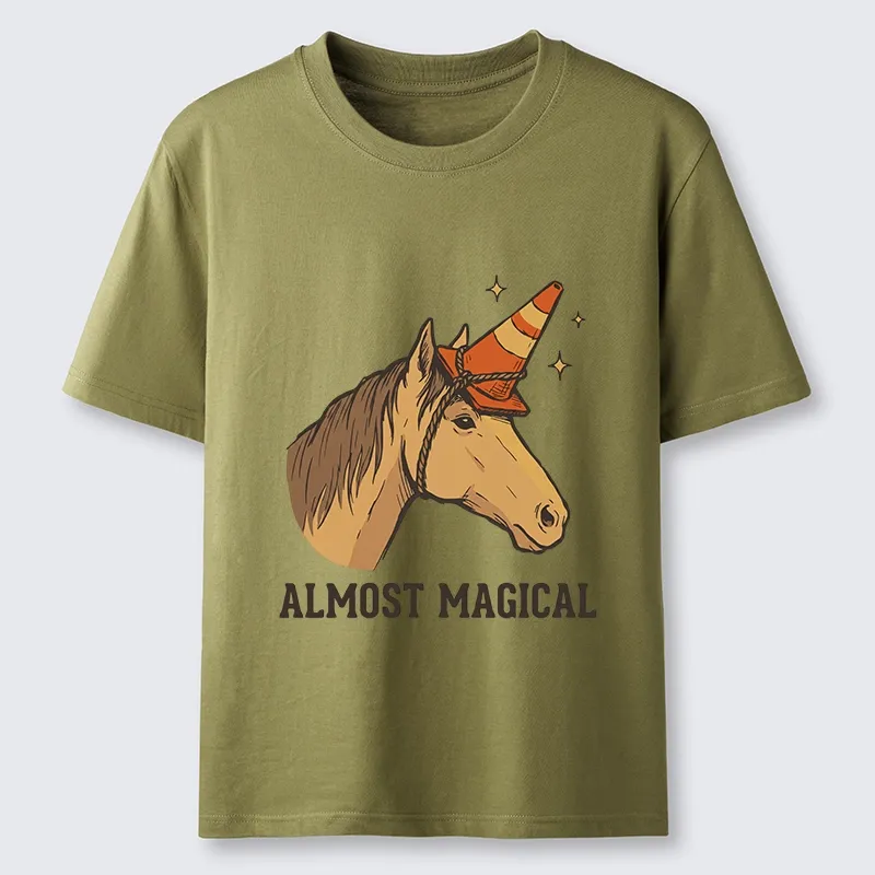 Tokyo-Tiger Silly Horse Trying To Be Magical Classic T-Shirt