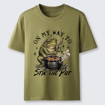Tokyo-Tiger Frog On My Way To Stir The Pot Classic T-Shirt
