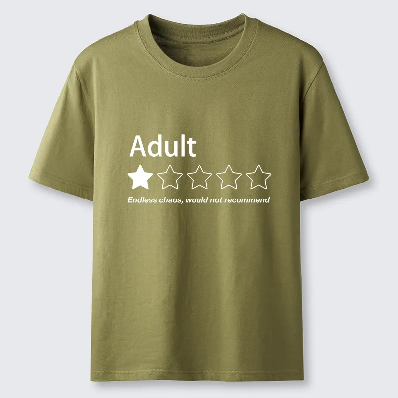 Tokyo-Tiger Endless Chaos Adult Life Meme Classic T-Shirt