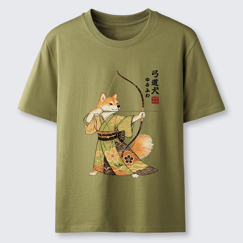 Tokyo-Tiger Japanese Style Shiba Archer Art Classic T-Shirt