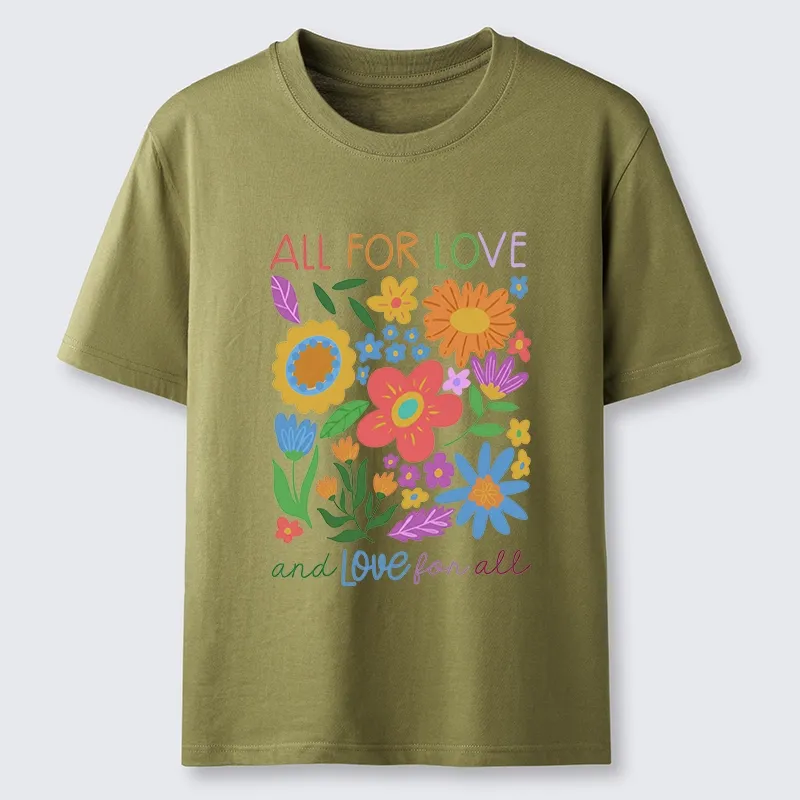 Tokyo-Tiger Love Is In Every Petal Here Classic T-Shirt