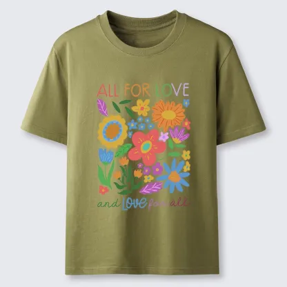 Tokyo-Tiger Love Is In Every Petal Here Classic T-Shirt