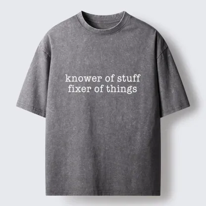 Tokyo-Tiger The Ultimate Problem Solver Meme Washed T-Shirt