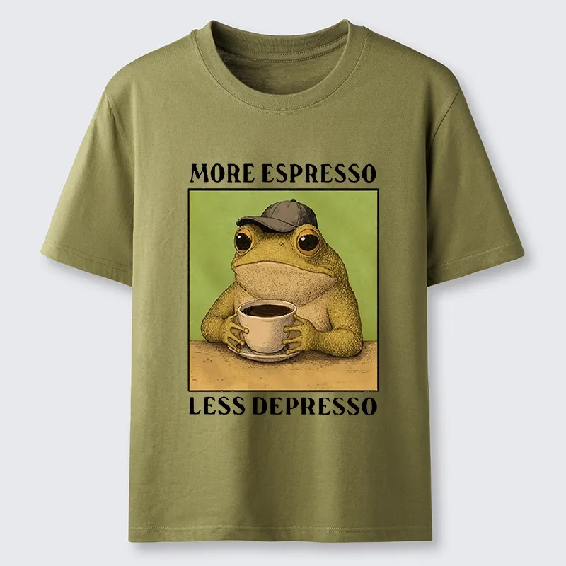 Tokyo-Tiger Frog Drinking Coffee Funny Classic T-Shirt