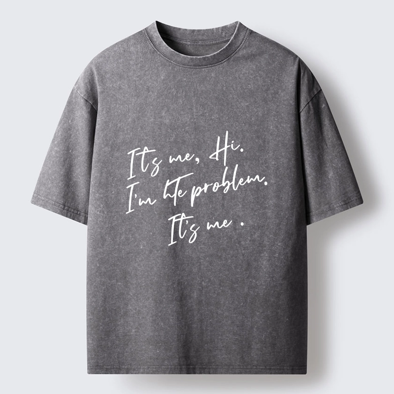 Tokyo-Tiger Funny Self Deprecating Meme Washed T-Shirt