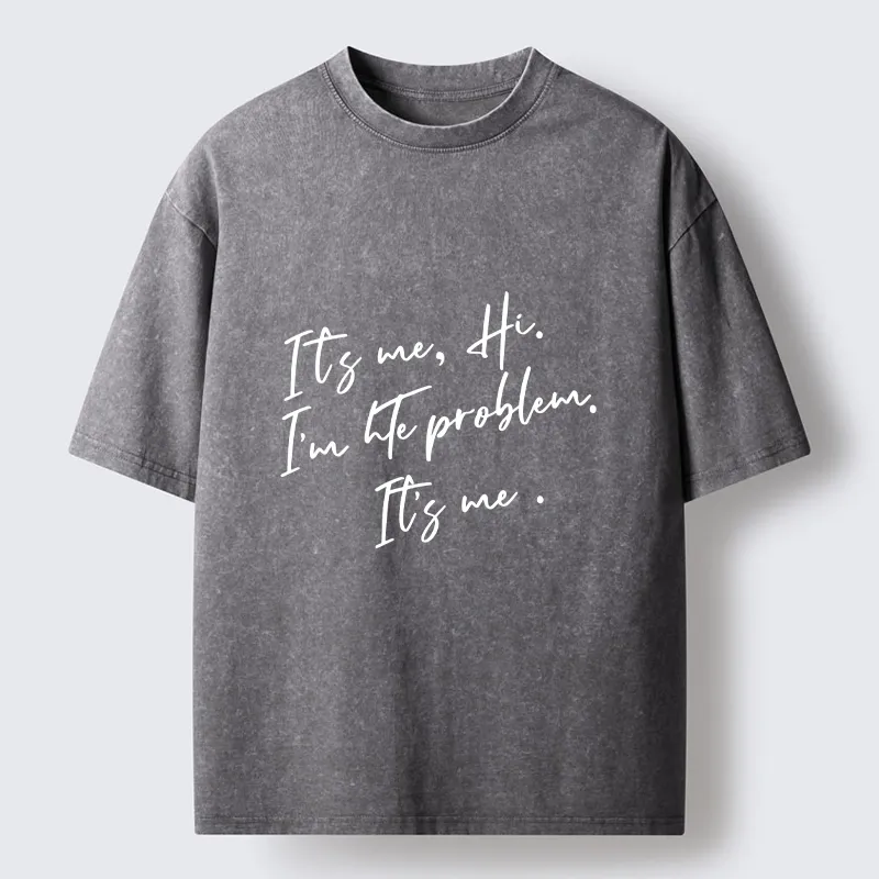 Tokyo-Tiger Funny Self Deprecating Meme Washed T-Shirt