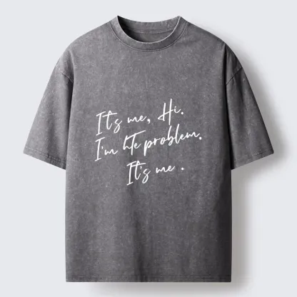 Tokyo-Tiger Funny Self Deprecating Meme Washed T-Shirt
