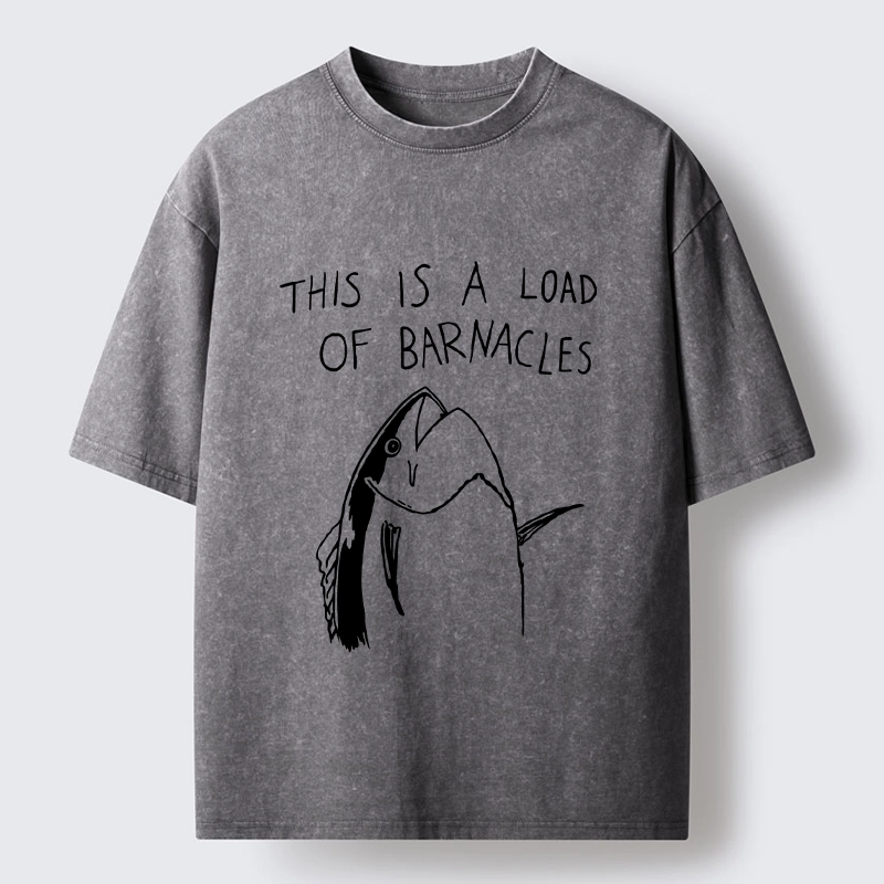 Tokyo-Tiger Sketchy Fish With A Lot To Say Washed T-Shirt