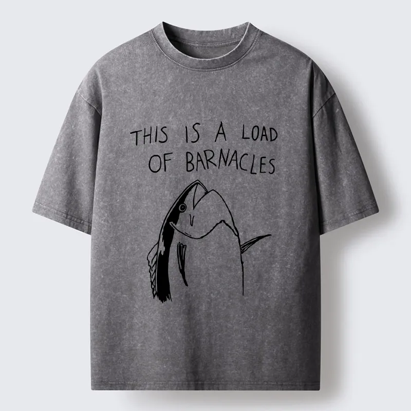 Tokyo-Tiger Sketchy Fish With A Lot To Say Washed T-Shirt