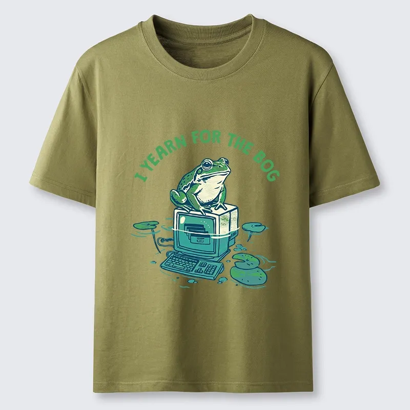 Tokyo-Tiger Office Frog Wants To Go Back To The Bog Classic T-Shirt