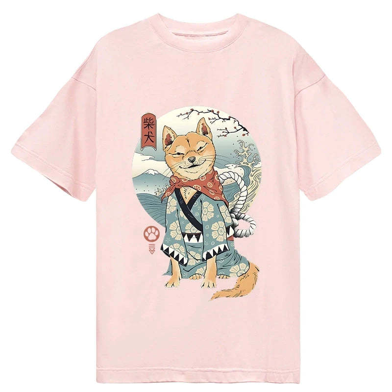 Tokyo-Tiger Samurai Shiba Dog Japanese Classic T-Shirt Sale