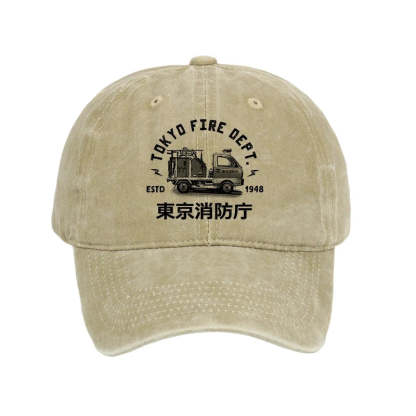 Tokyo-Tiger Tokyo Fire Dept Washed Cap