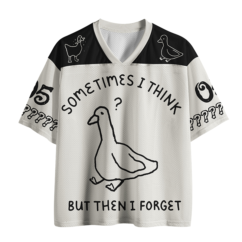 Tokyo-Tiger Goose Thinks Then Forgets Mesh Jersey