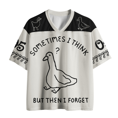 Tokyo-Tiger Goose Thinks Then Forgets Mesh Jersey