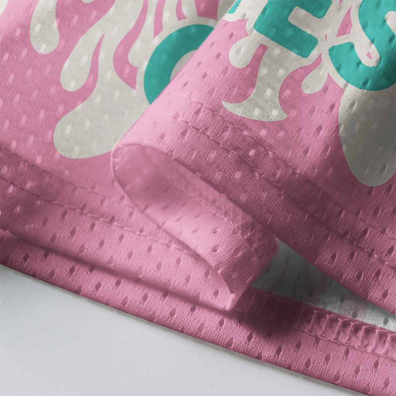 Tokyo-Tiger Let's Do Crimes Pink Version Mesh Jersey